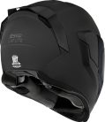 Icon AIRFLITE bukósisak Dark Rubatone - Black