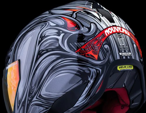 Icon Domain bukósisak - Nouveau - Silver