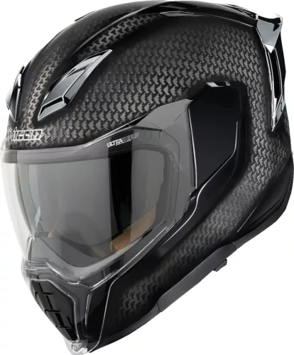 Icon Ultraflite bukósisak - Carbon MIPS® | Black/Silver