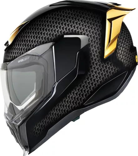 Icon Ultraflite bukósisak - Carbon MIPS® | Black/Gold