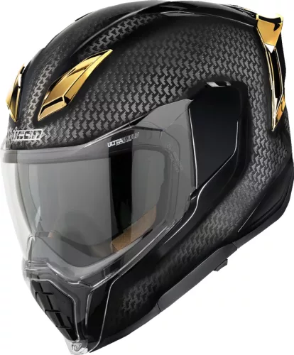 Icon Ultraflite bukósisak - Carbon MIPS® | Black/Gold