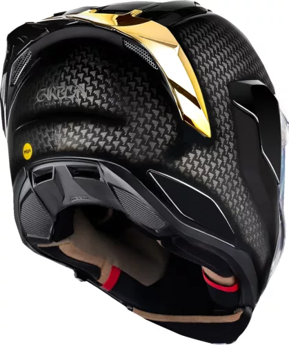 Icon Ultraflite bukósisak - Carbon MIPS® | Black/Gold
