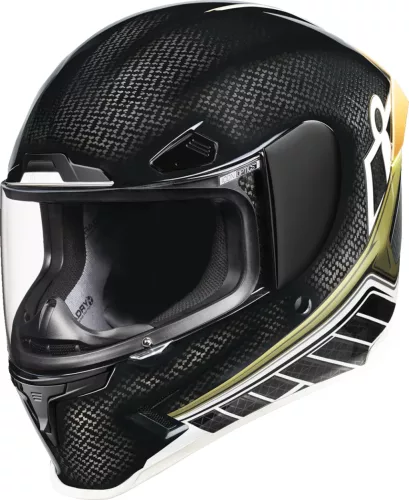 Icon AIRFRAME PRO CARBON Hyperstrike bukósisak | Black/Gold