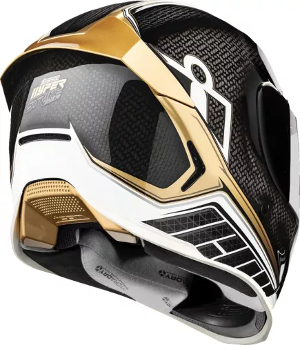 Icon AIRFRAME PRO CARBON Hyperstrike bukósisak | Black/Gold