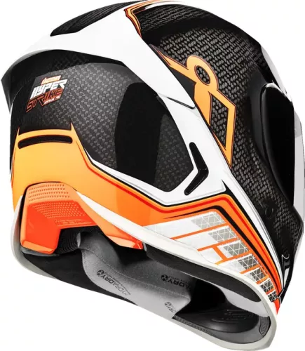 Icon AIRFRAME PRO CARBON Hyperstrike bukósisak | Black/Orange/Red