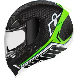   Icon AIRFRAME PRO CARBON Hyperstrike bukósisak | Black/Green