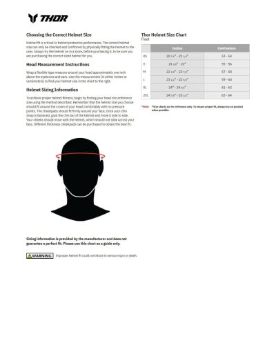 THOR BUKÓSISAK FLEET STORM BLACK/WHITE