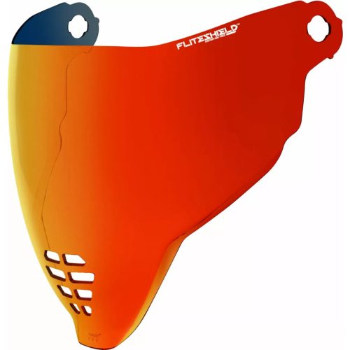 Icon Airflite bukósisak plexi | FliteShield | orange