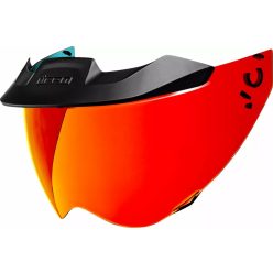 Icon Domain™  Bukósisak plexi | Piros