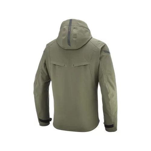 IXON BURNING vízálló férfi motoros kabát | KHAKI
