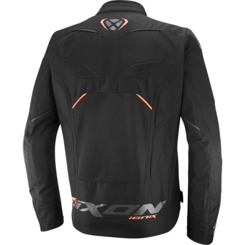 IXON IONIX férfi motoros kabát | BLACK/ORANGE