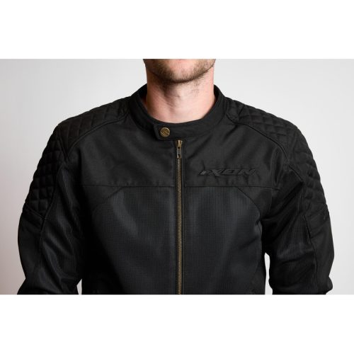 IXON OZCAN férfi motoros kabát | BLACK