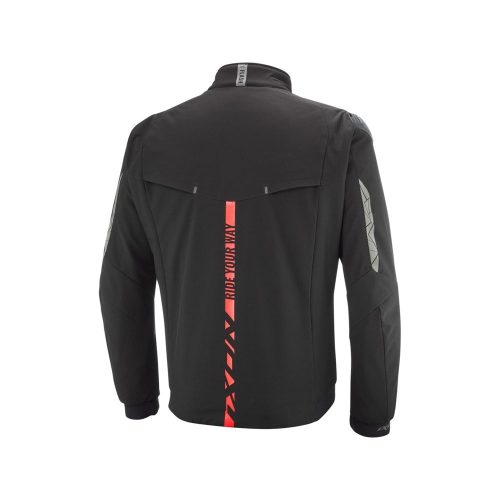 IXON Pulsion WP vízálló férfi motoros kabát | BLACK/BRIGHT RED