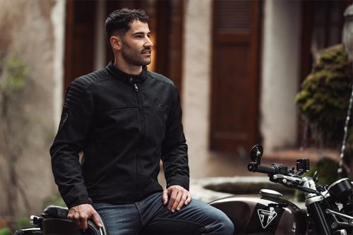 IXON HORNET férfi motoros kabát | BLACK