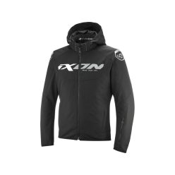   IXON Fierce WP vízálló férfi motoros kabát | BLACK/GREY/WHITE