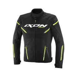   IXON STRIKER 2 WP vízálló motoros Kabát | BLACK/BRIGHT YELLOW