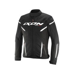   IXON STRIKER 2 AIR WP vízálló motoros Kabát | BLACK/WHITE
