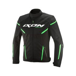   IXON STRIKER 2 AIR WP vízálló motoros Kabát | BLACK/GREEN