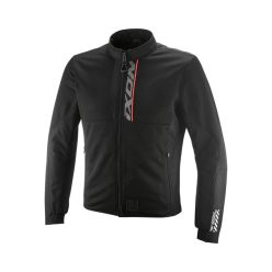 IXON OSTRO motoros kabát | BLACK/BRIGHT RED