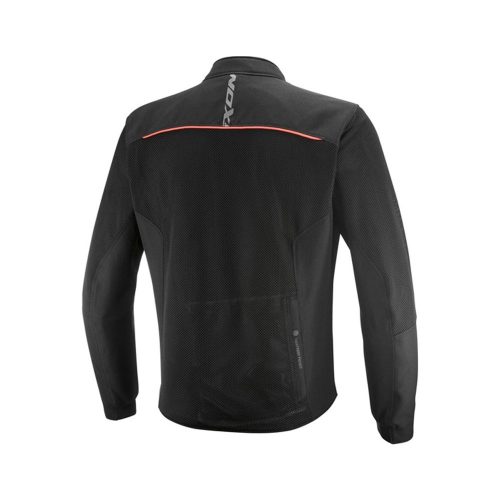 IXON OSTRO motoros kabát | BLACK/BRIGHT RED