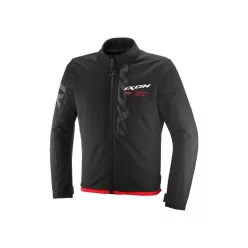   IXON COMBAT vízálló férfi motoros kabát | Black/Red/White