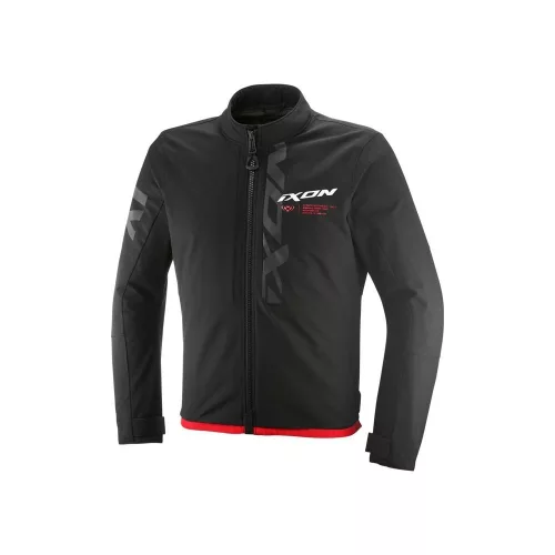IXON COMBAT vízálló férfi motoros kabát | Black/Red/White