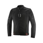 IXON SHADOW motoros kabát | Black/White/Bright Red