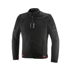 IXON SHADOW motoros kabát | Black/White/Bright Red