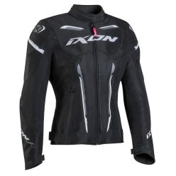   IXON STRIKER AIR WP Női vízálló Motoros Kabát | Black/White