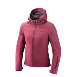 IXON BURNING LADY vízálló női motoros kabát | BURGUNDY