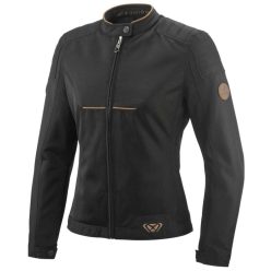   IXON CORNET LADY vízálló női motoros kabát | BLACK/BROWN