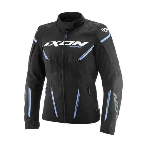 IXON STRIKER 2 WP Női vízálló Motoros Kabát | BLACK/LAVENDER