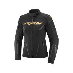   IXON STRIKER 2 WP Női vízálló Motoros Kabát | Black/Gold