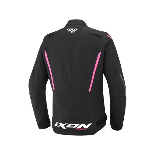 IXON STRIKER 2 WP Női vízálló Motoros Kabát | Black/Bright Pink