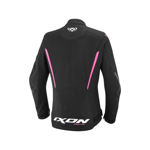 IXON STRIKER 2 AIR WP Női vízálló Motoros Kabát | Black/Bright Pink