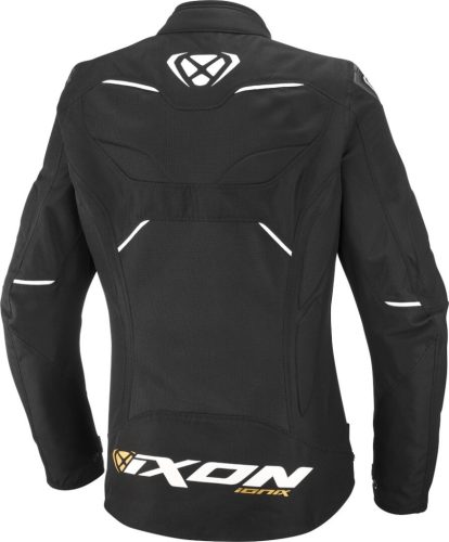 IXON Ionix lady Női motoros kabát | Black/white/gold