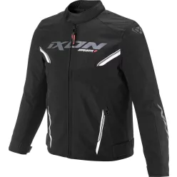   Ixon STRIKER 2 KID vízálló gyerek motoros textil kabát | BLACK/WHITE