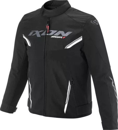Ixon STRIKER 2 KID vízálló gyerek motoros textil kabát | BLACK/WHITE