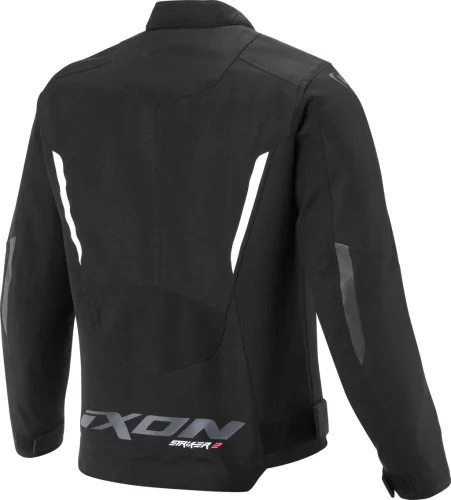 Ixon STRIKER 2 KID vízálló gyerek motoros textil kabát | BLACK/WHITE