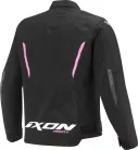 Ixon STRIKER 2 KID vízálló gyerek motoros textil kabát | BLACK/BRIGHT PINK