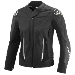 Ixon WONDER-SP női motoros bőrkabát | Black/White