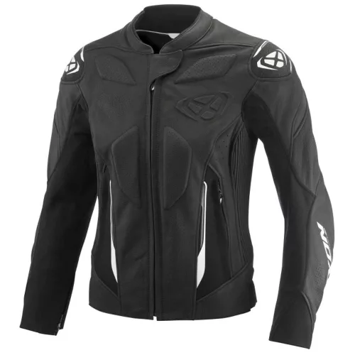Ixon WONDER-SP női motoros bőrkabát | Black/White