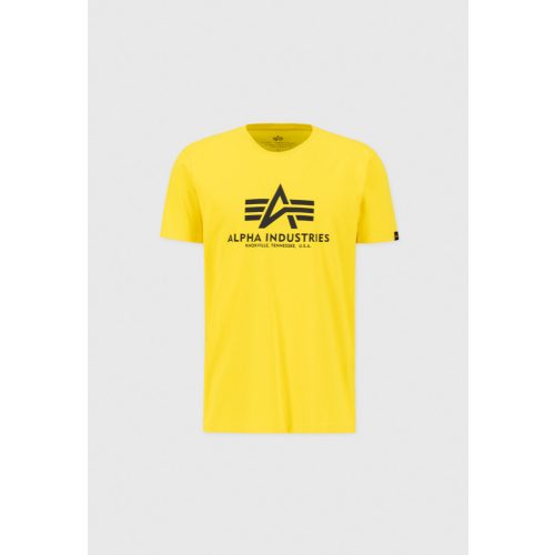 ALPHA INDUSTRIES Basic T-Shirt Férfi póló | empire yellow