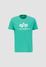 ALPHA INDUSTRIES Basic T-Shirt Férfi póló | atomic green