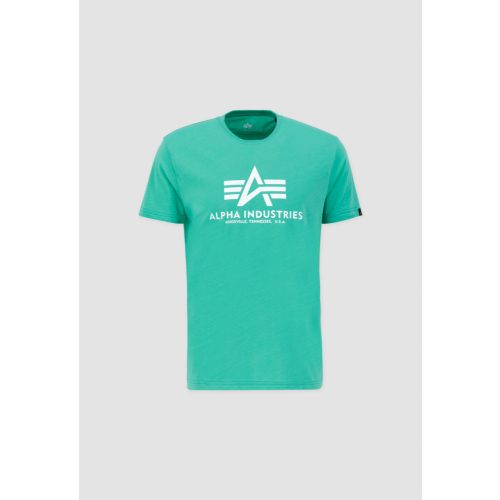 ALPHA INDUSTRIES Basic T-Shirt Férfi póló | atomic green