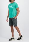 ALPHA INDUSTRIES Basic T-Shirt Férfi póló | atomic green