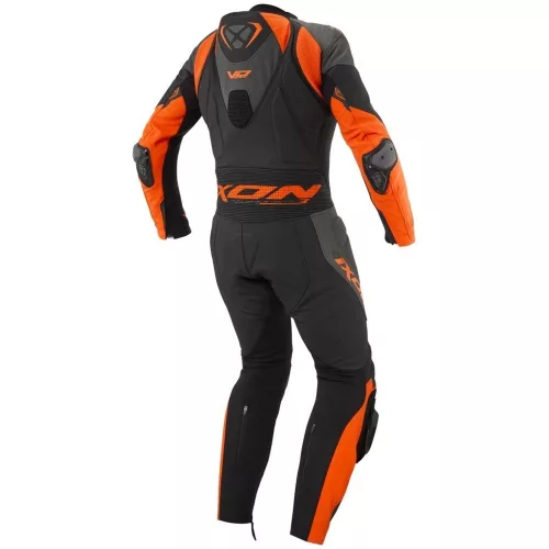 IXON VORTEX 3 egyrészes férfi bőrruha | BLACK/ANTHRACITE/ORANGE