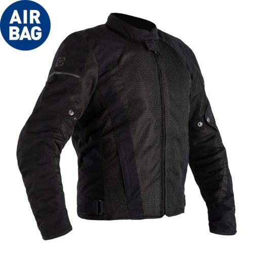 RST F-Lite Airbag Jacket Textile motoros kabát | Black