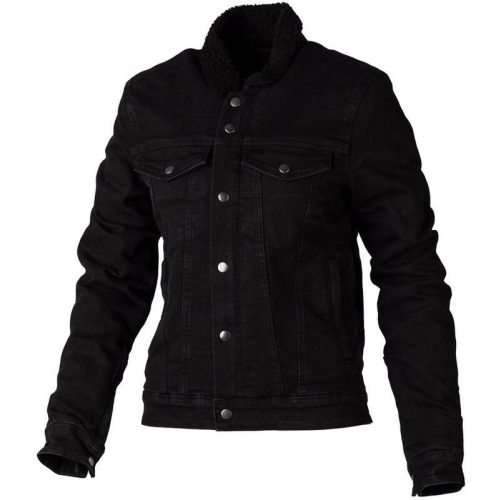 RST x Kevlar® Ladies Sherpa Denim CE Női motoros kabát | Black