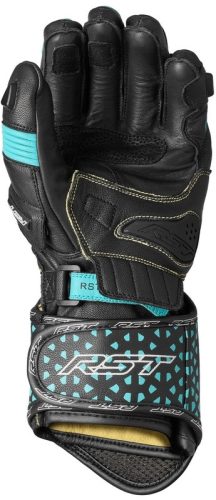 RST TracTech Evo 4 Ladies női motoros kesztyű | Fekete/Aqua
